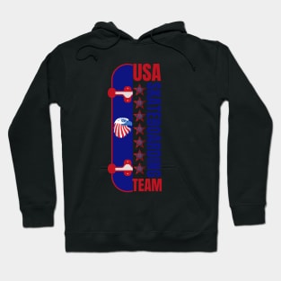 Usa Skateboarding Team Hoodie